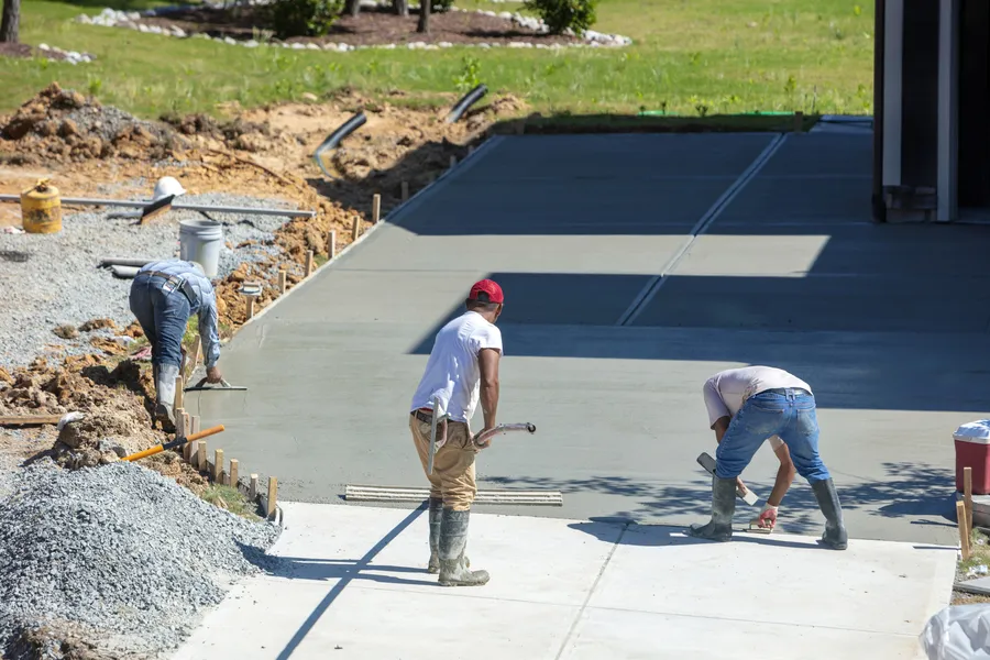 Temperature And Curing For Driveway Installations Monroe, NC